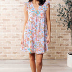 Urban Oasis Flutter Sleeve Dress