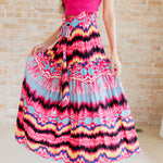 Watch Me Twirl Abstract Skirt