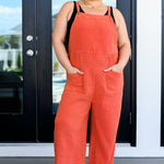 Yankee Doodle Crinkle Woven Jumpsuit