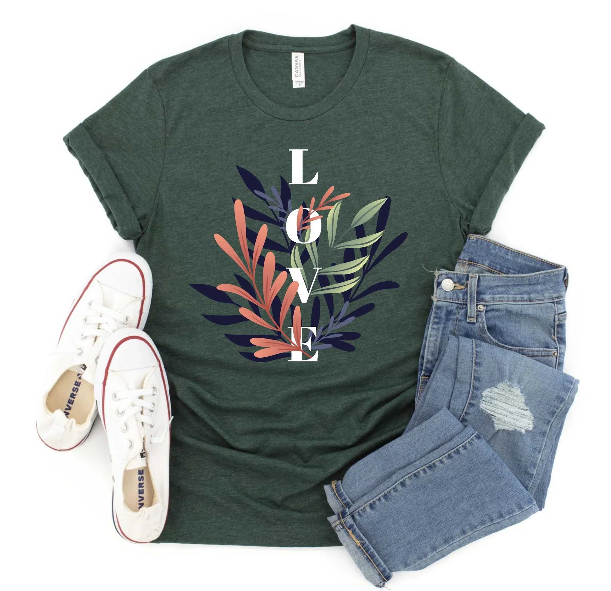 Love Foliage Graphic Tees