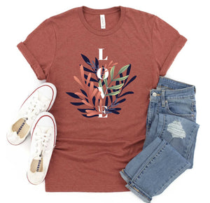 Love Foliage Graphic Tees