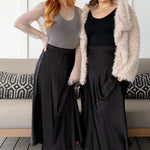 Timeless Tale Maxi Skirt in Black