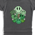 SMILE SHAMROCK TEE (COMFORT COLORS)