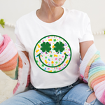 LUCKY CHARMS SMILE TEE (BELLA CANVAS)