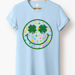 LUCKY CHARMS SMILE TEE (BELLA CANVAS)