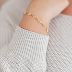 Wildflower Bracelet in White