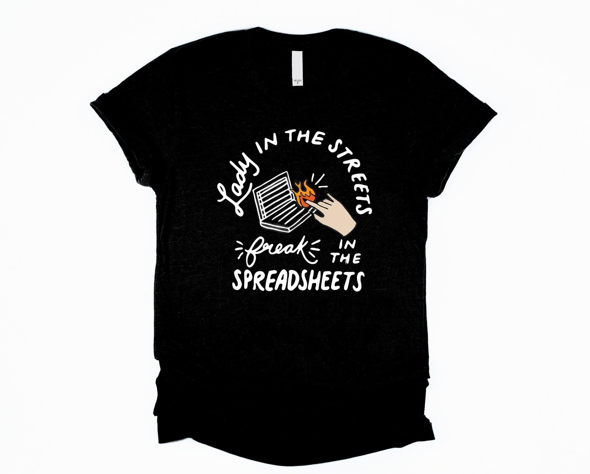 Freak in the Spreadsheets Tee