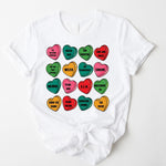 90’s Rock Conversation Hearts tee