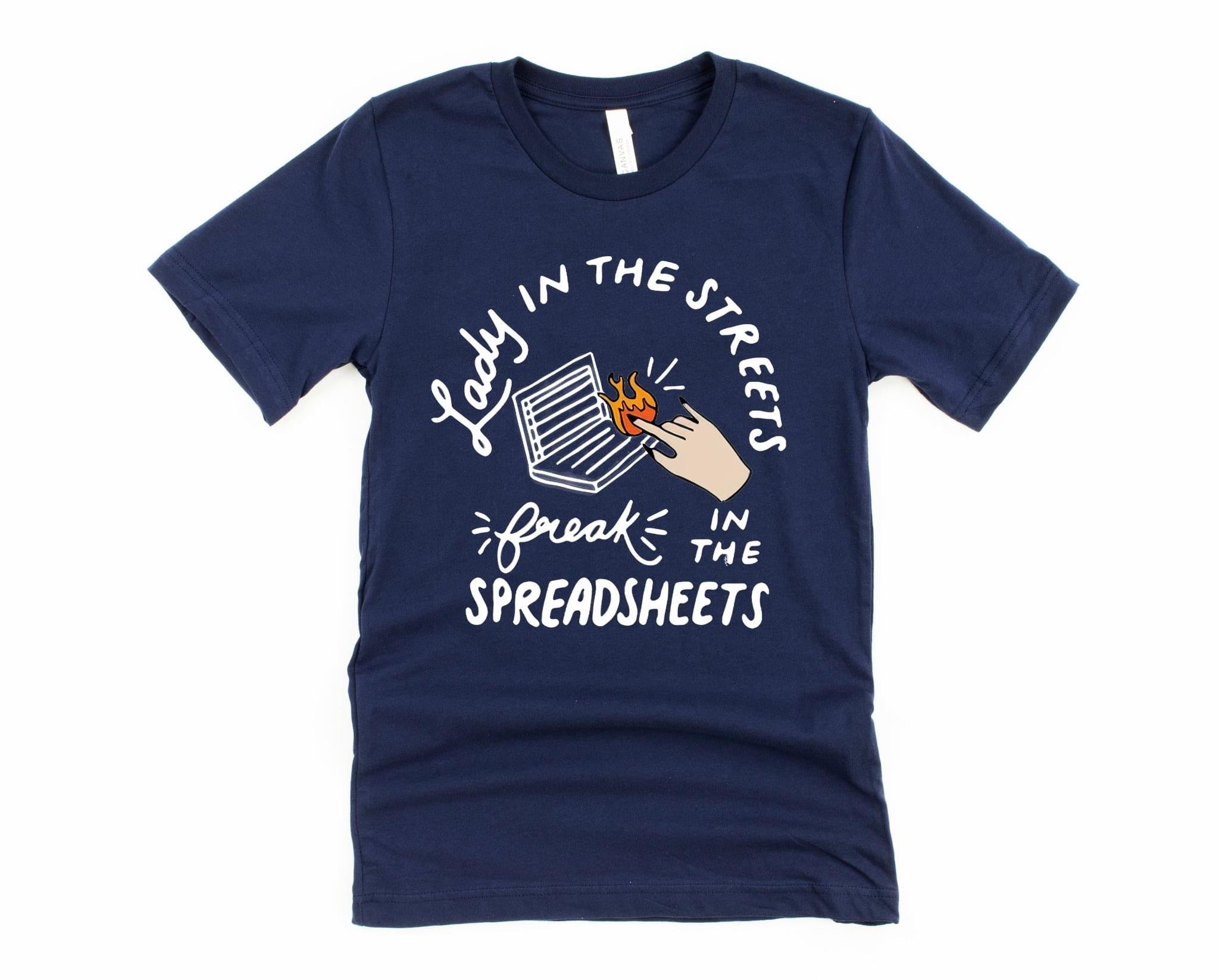 Freak in the Spreadsheets Tee