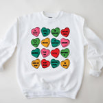 90’s Rock Conversation Hearts tee