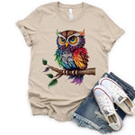 Rainbow Owl Tee