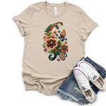 Needlepoint Flowers Tee