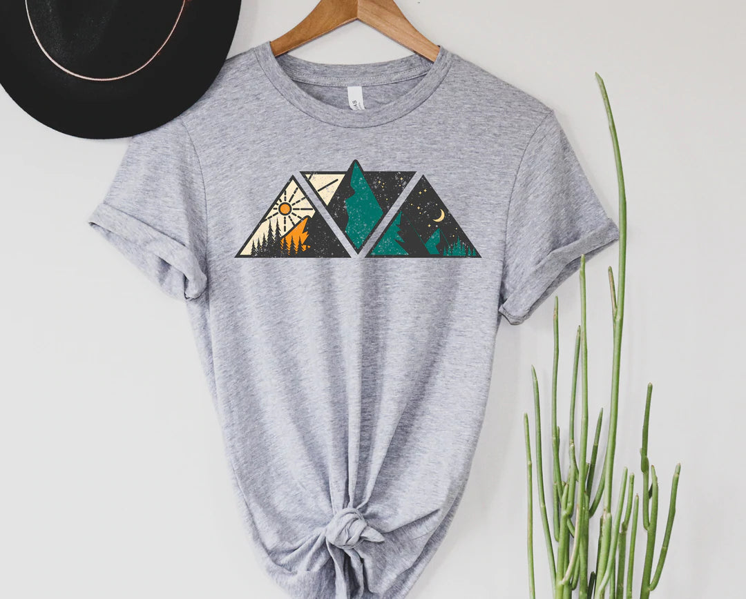 Retro Mountain Sky Tee